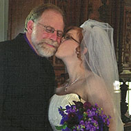 Bride Kissing Father